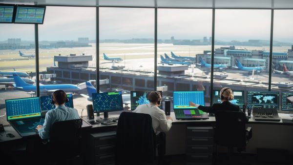 air traffic control centers