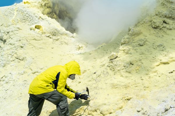 volcanologist